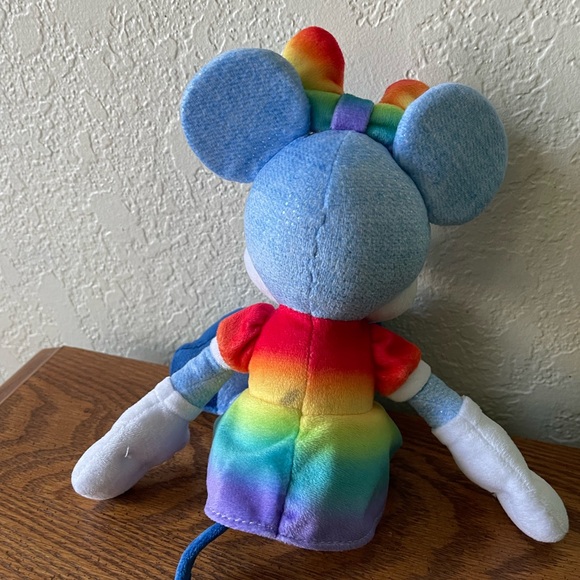 Disney Rainbow Collection Minnie Mouse Plush Doll - Picture 3 of 6